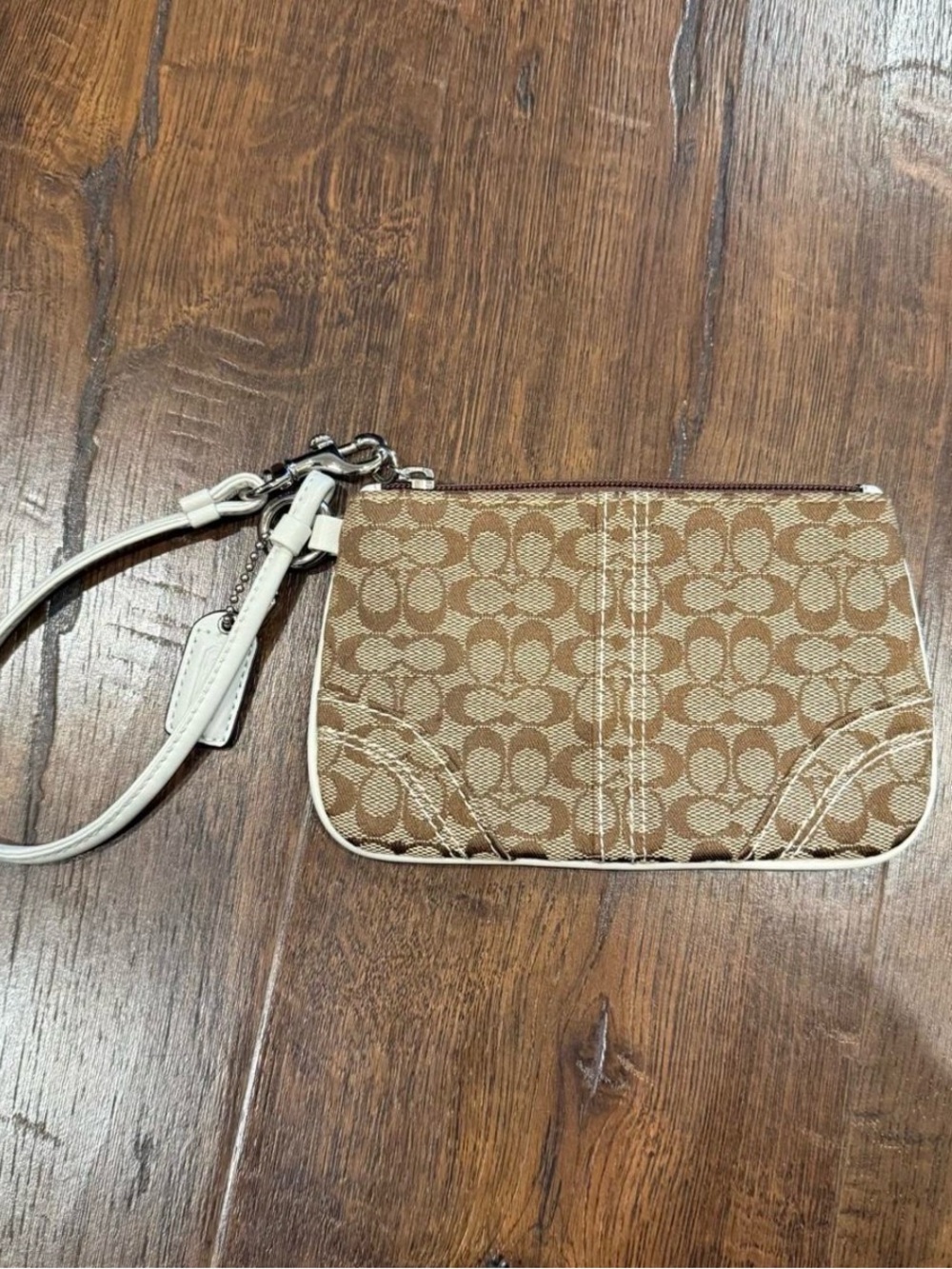 Coach Y2K Monogram Wristlet